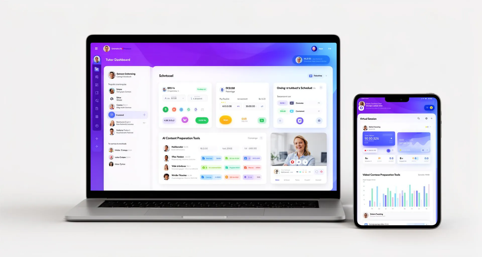 E-Learning Platform for Tutors & Coaches — white-label software product screenshot