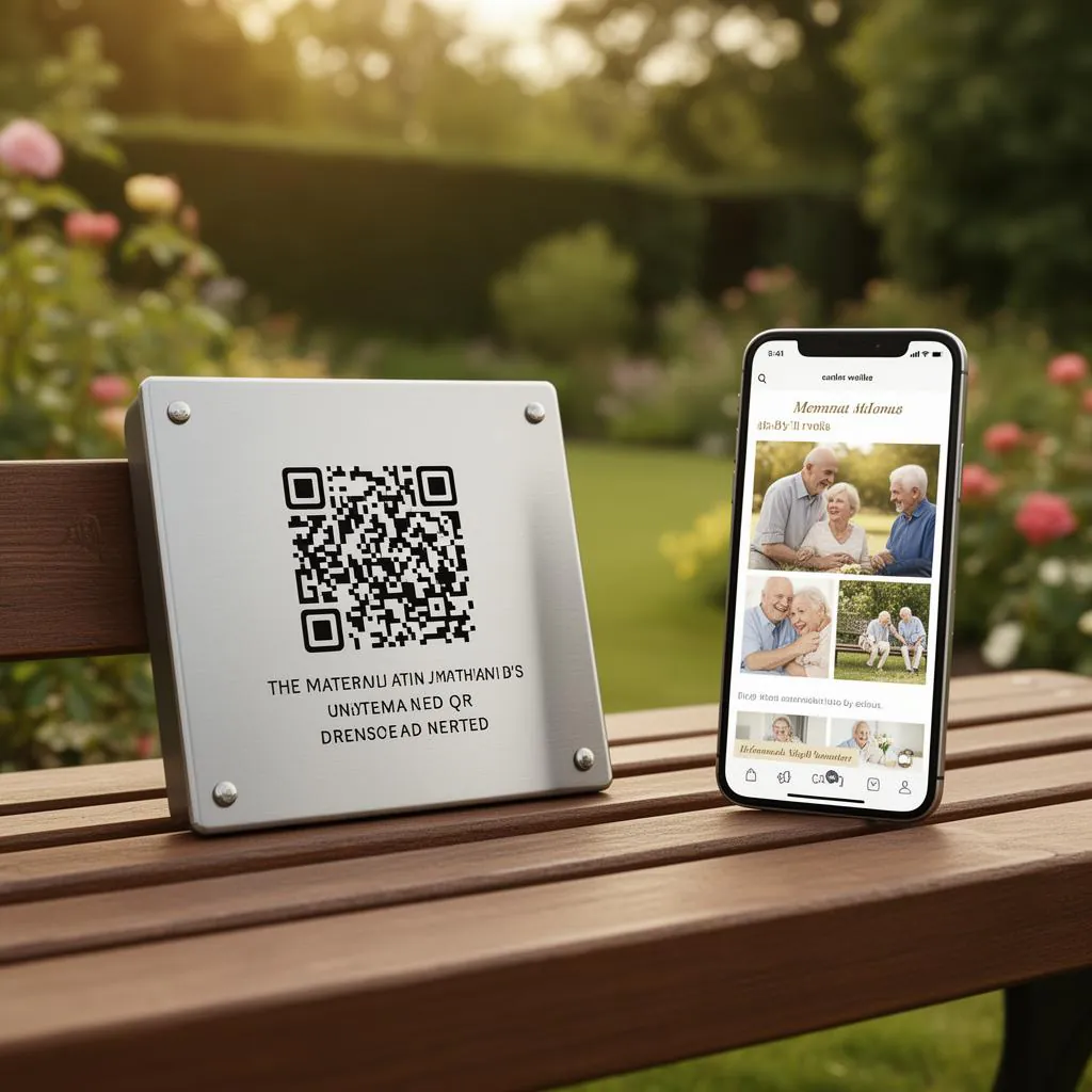 QR Memorial Platform — Memorial Tech project screenshot